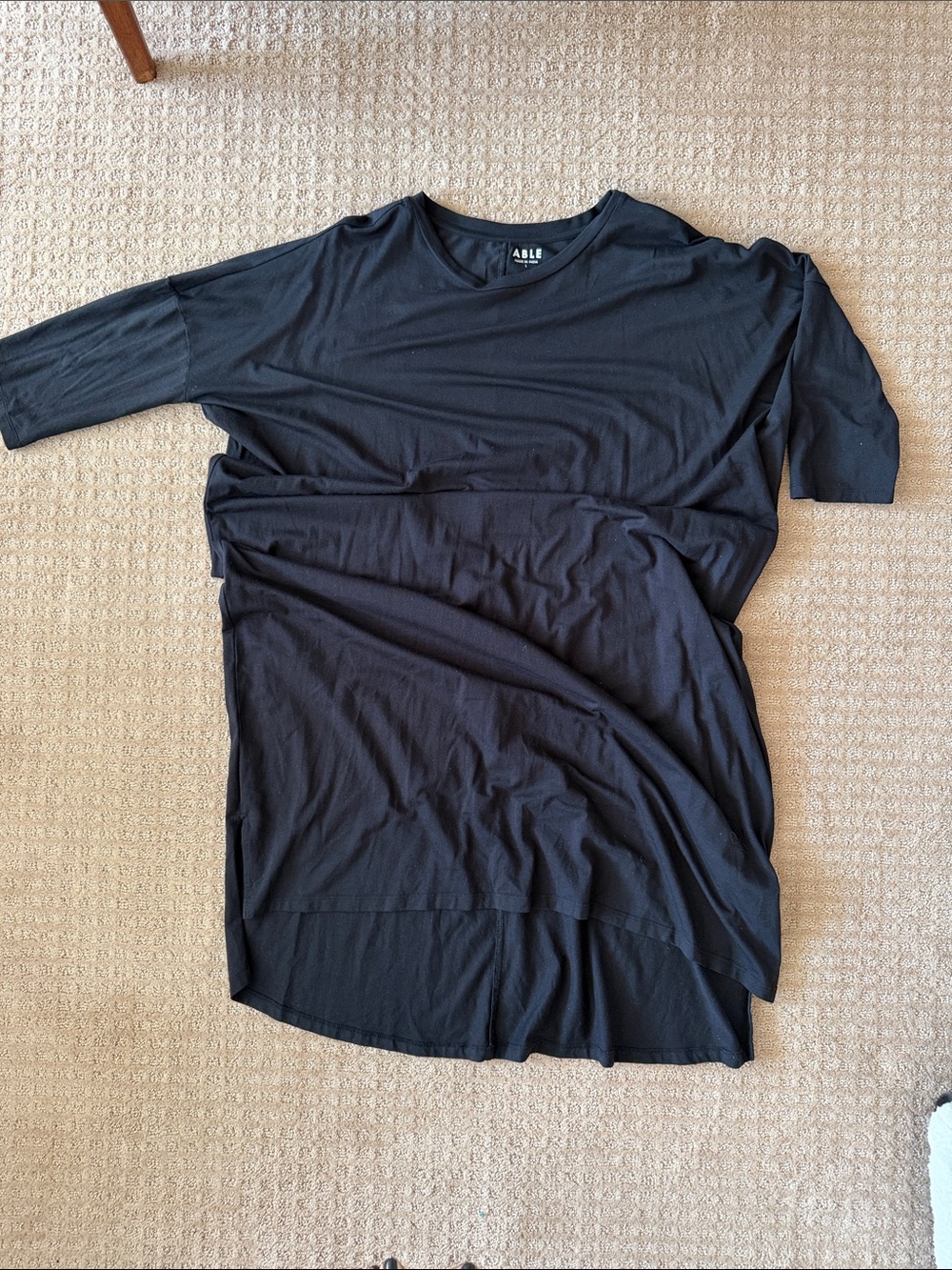 Able Black Midi Dress